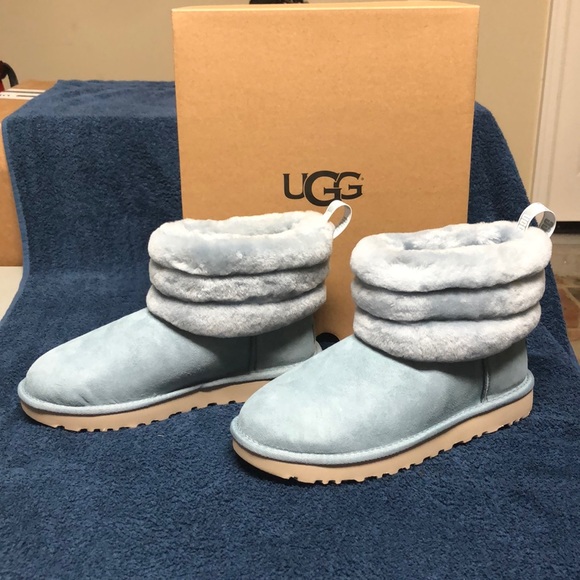 UGG Shoes Ugg Size Fluff Mini Quilted Boot Nwt Poshmark - Main Image